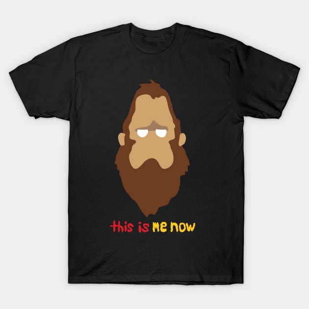 This Is Me Now! Minimal T-Shirt by InsomniackDesigns